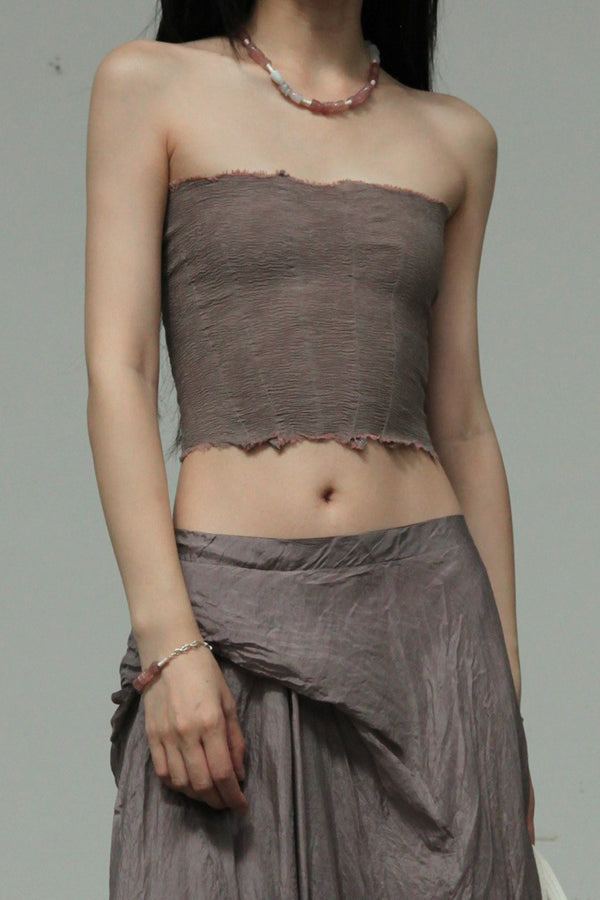 Marc Le Bihan 10-meter silk shrink elastic stretch tube top 26917 series France MLB-26917-BOIS DE ROSE Deadwood Rose